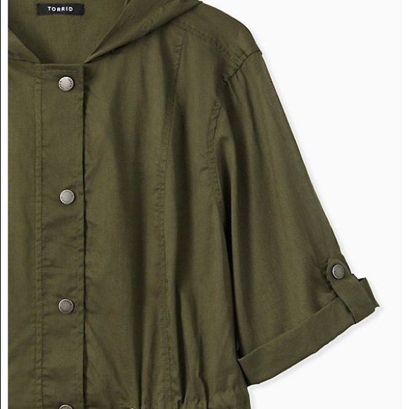 Torrid Olive Anorak - Picture 3 of 8